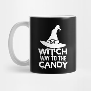 Hlloween Funny Activities Witch's Candy Hunt - Witch Way to The Candy Mug